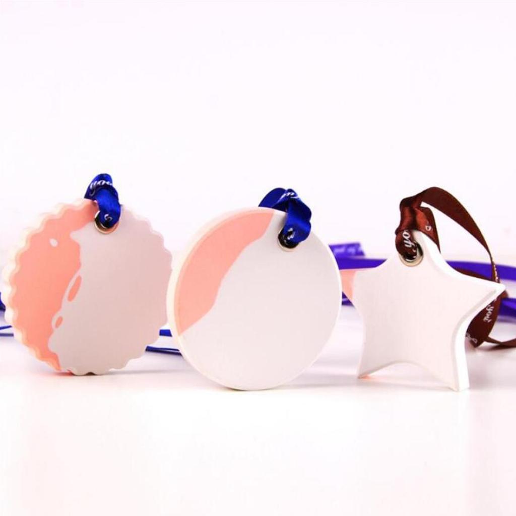 3D Candle Aroma Wax Tablet Silicone Mold C: 2 Star 2 Round