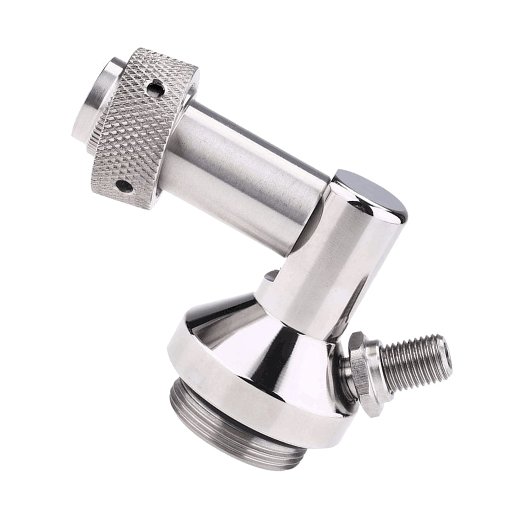 Beer Spear Stainless Steel Mini Keg Dispenser Fitting Connector Brew Silver