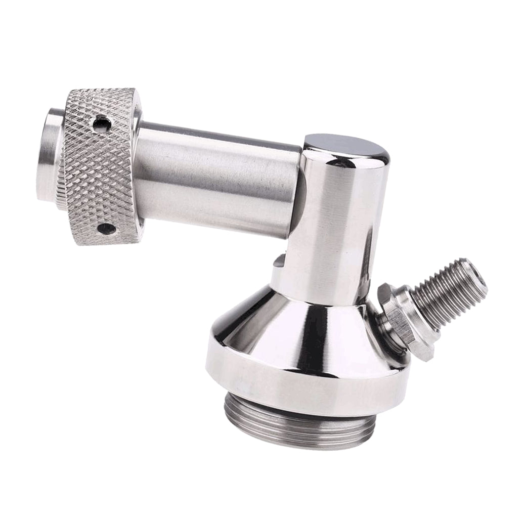 Beer Spear Stainless Steel Mini Keg Dispenser Fitting Connector Brew Silver