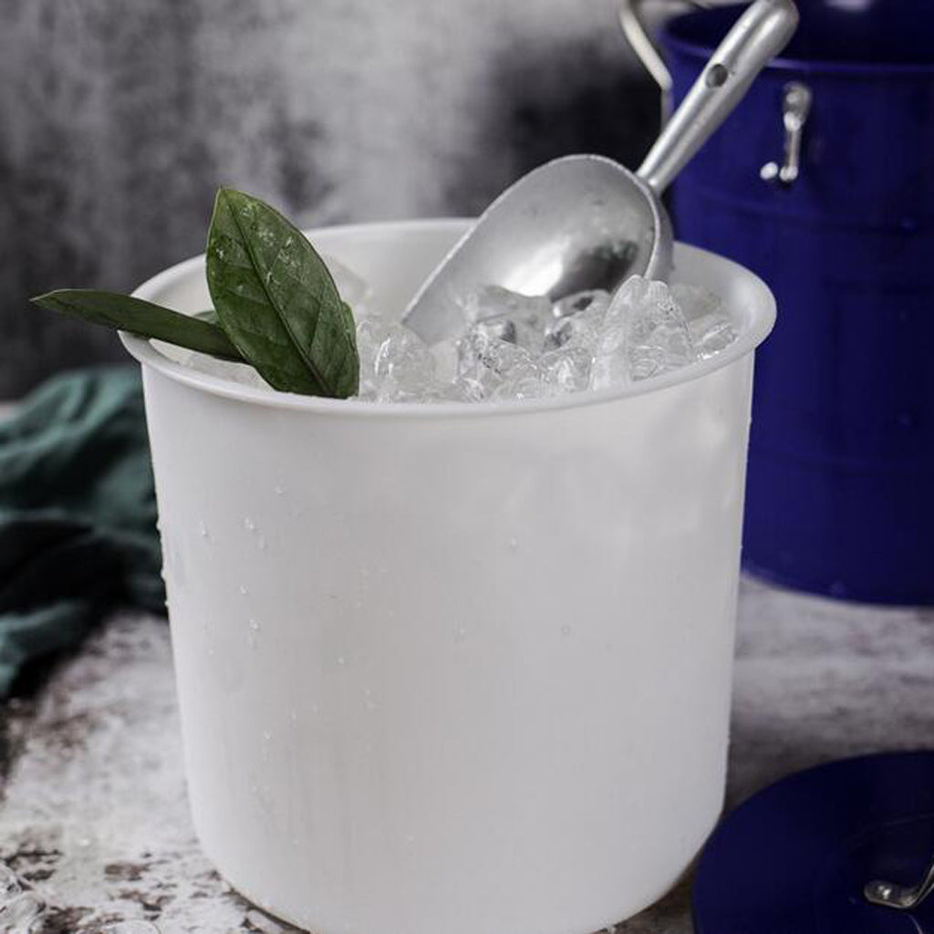Ice Champagne Bucket, Beer Wine Cooler Bucket with Barware Blue