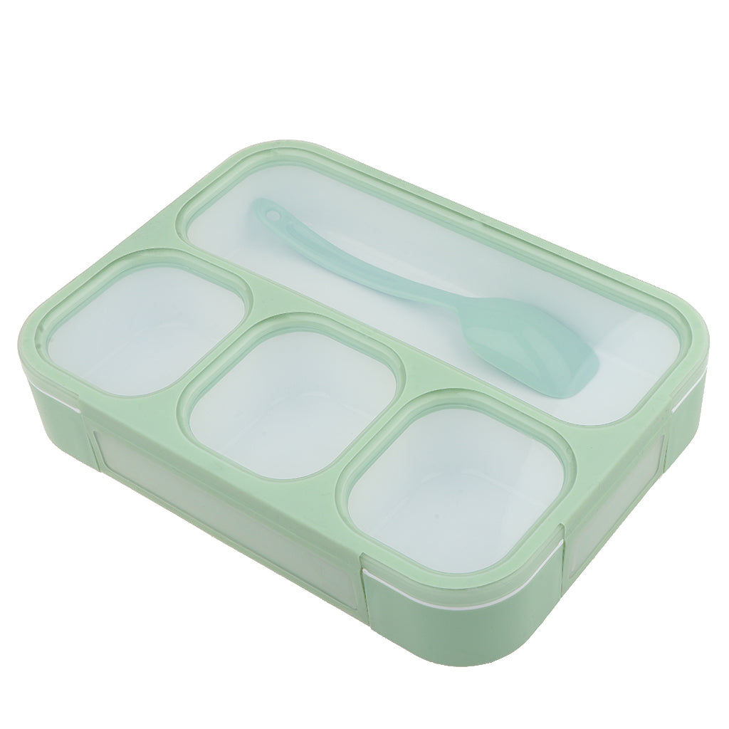 Food Container Lunchbox Bento Box Lunch Case Mess Tin Meal Packing B Green