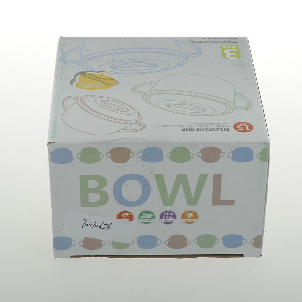 Stainless Steel Kids Noodles Bowl with Spoon for Ramen Soup Rice Snack Blue