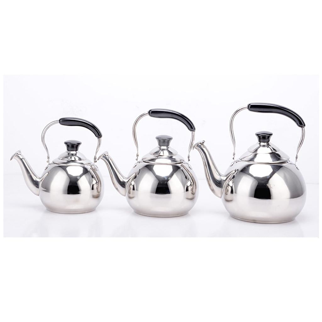 Tea Pot Stainless Steel Teapot with Lid Tea Kettle Teapot Tea Filter 1.5L