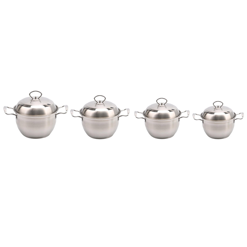 Korean Stainless Steel Sauce Pan Stock Pot Milk Pan Nonstick Saucepan 20cm