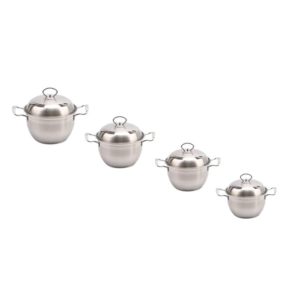 Korean Stainless Steel Sauce Pan Stock Pot Milk Pan Nonstick Saucepan 20cm