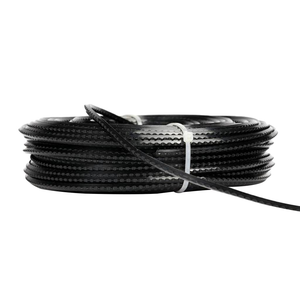55m/180ft Sawtooth Shape Nylon String Trimmer Line Lawn Mower Accessories
