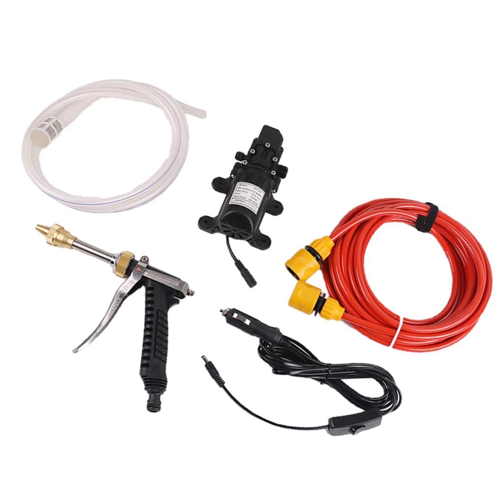 12V Portable 70W 160PSI High Pressure Car Electric Washer Auto Wash Pump