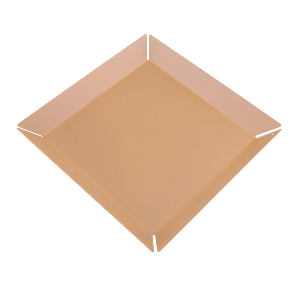 Metal Cupcake Tray Rectangle Tools for Makeup Big square plate