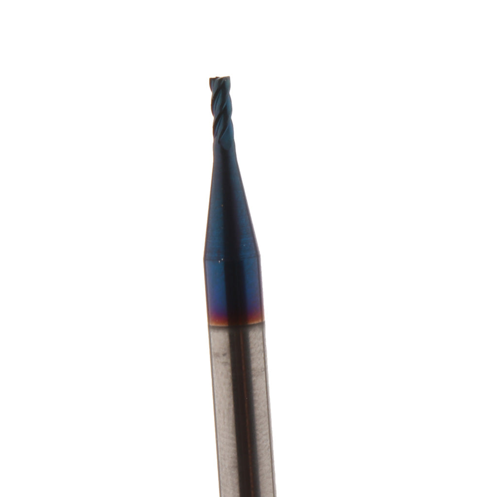 HRC65 Tungsten Carbide Coated Ball Nose End Mill CNC Milling Tools