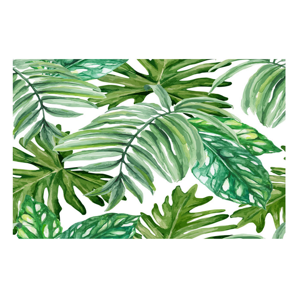 Tropical Plants Crane Printed Tablecloths Waterproof Polyester 140*260CM L