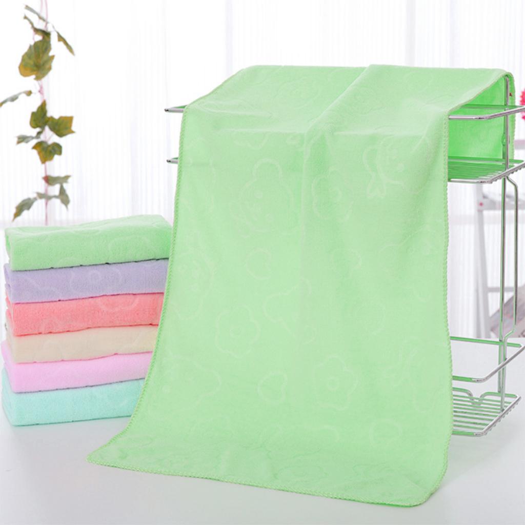 2xTowel for Bathroom Home Soft Bathtowel Bath Sheet Beach Towel Light Green