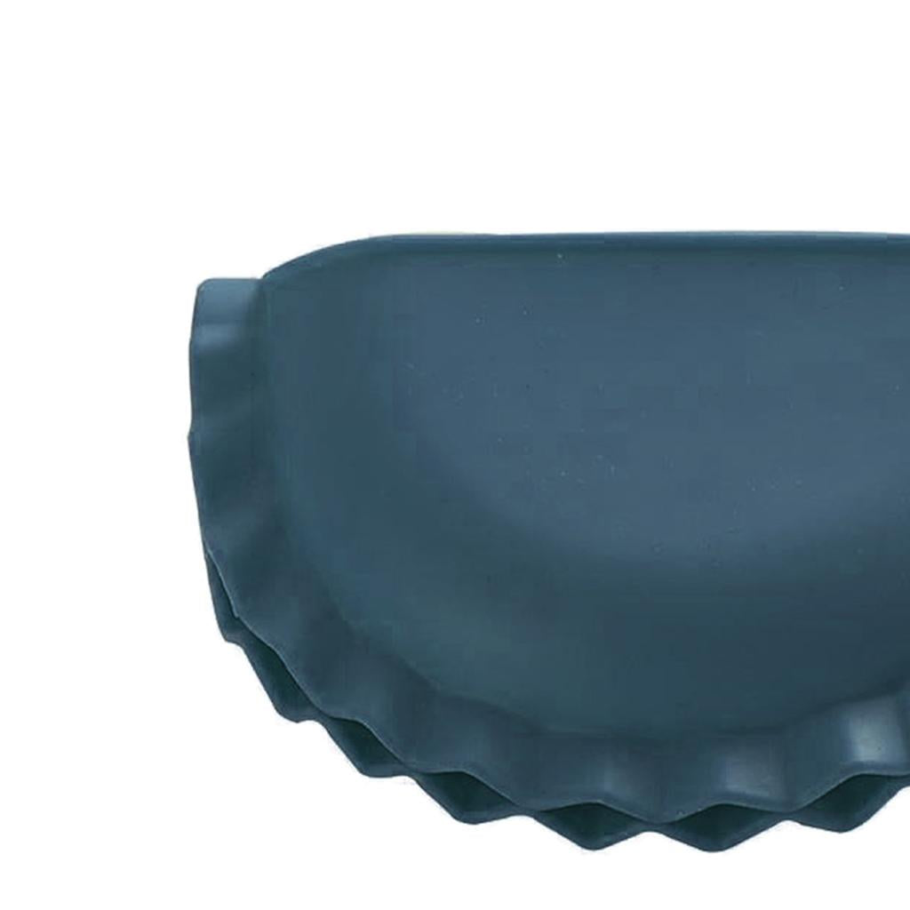 2xDurable Anti-slip Oven Glove Pot Holder Household Accessories Dark Blue