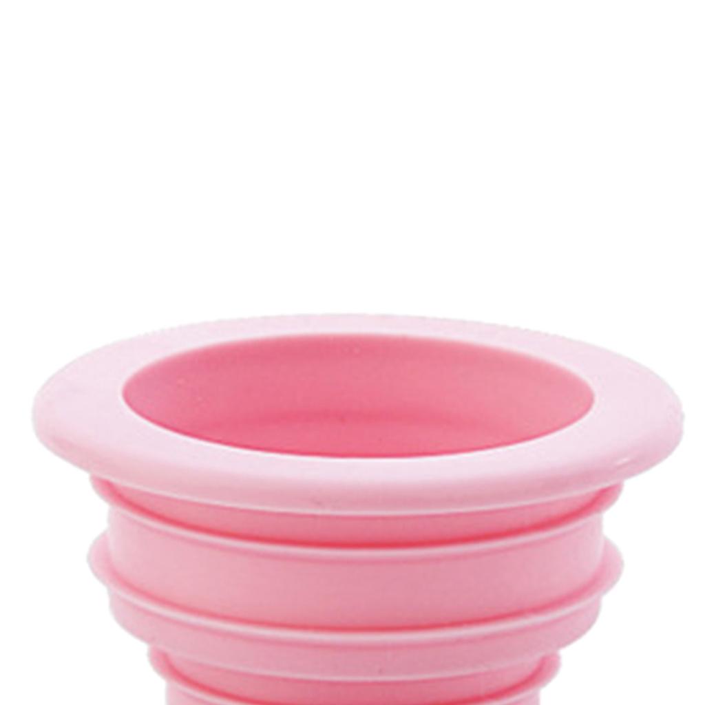 3xLaundry Bathroom Sewer Seal Ring Sealing Plug Cleaning Tools Stylish Pink