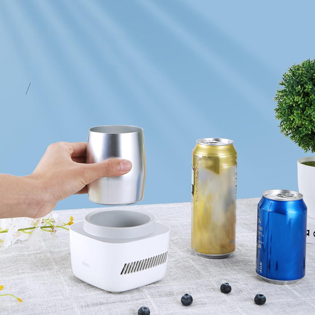 Car Heating and Cooling Cup for Hot Chocolate Milk Warmer & Cooler