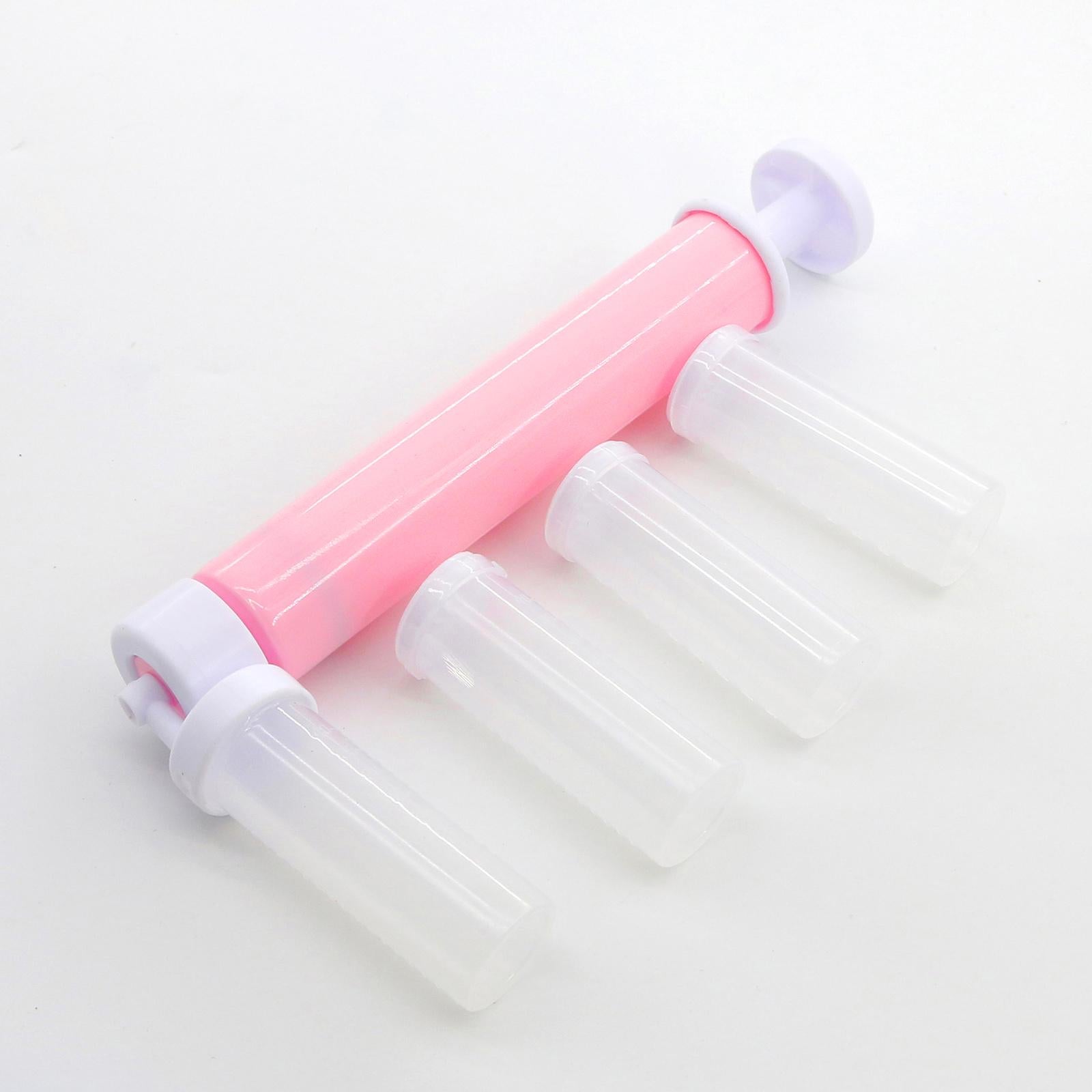 DIY Manual Airbrush Kitchen Cakes Glitter Decorating Tool Desserts Pink