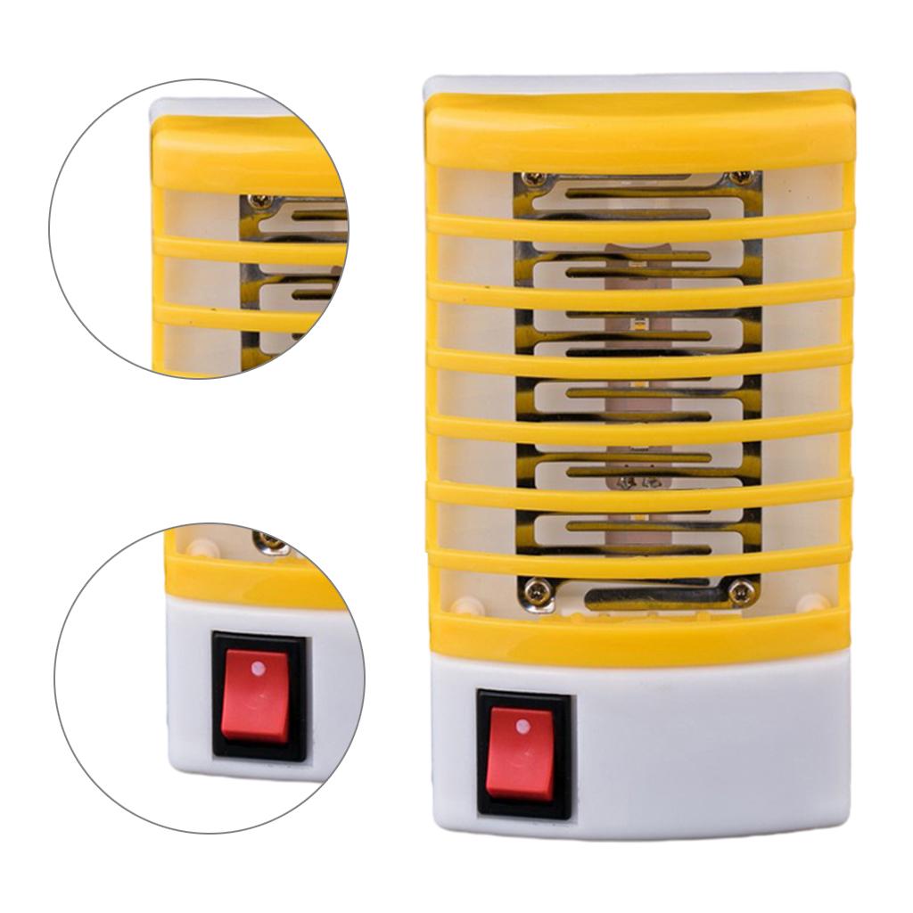 4xElectric Killer Insect Zapper Pest Trap Fly Catcher Lamp Yellow