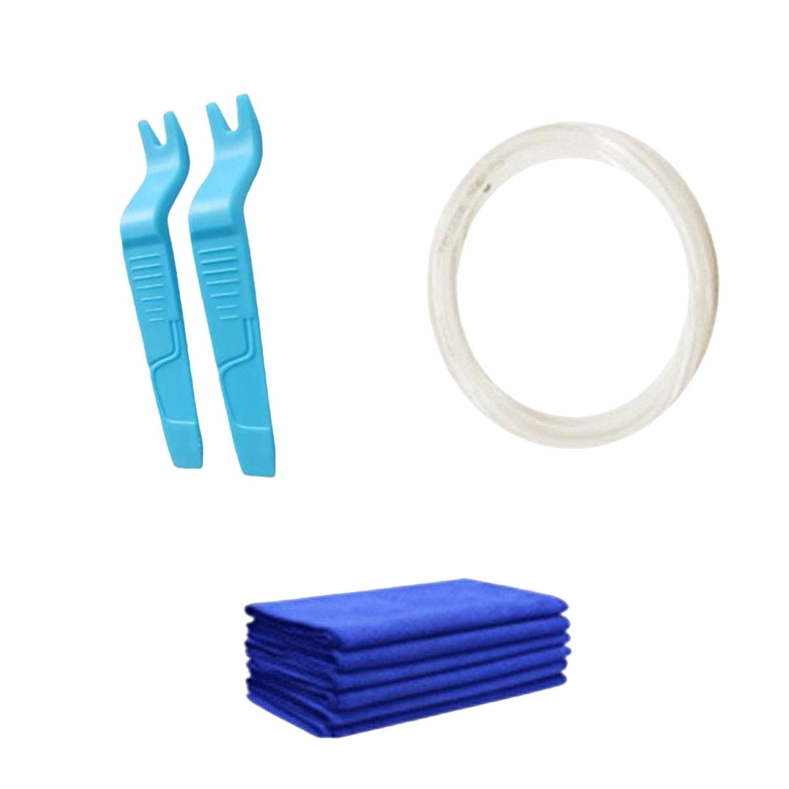 Air Conditioner Cleaning Cover Set with Water Pipe Towel Small Scraper