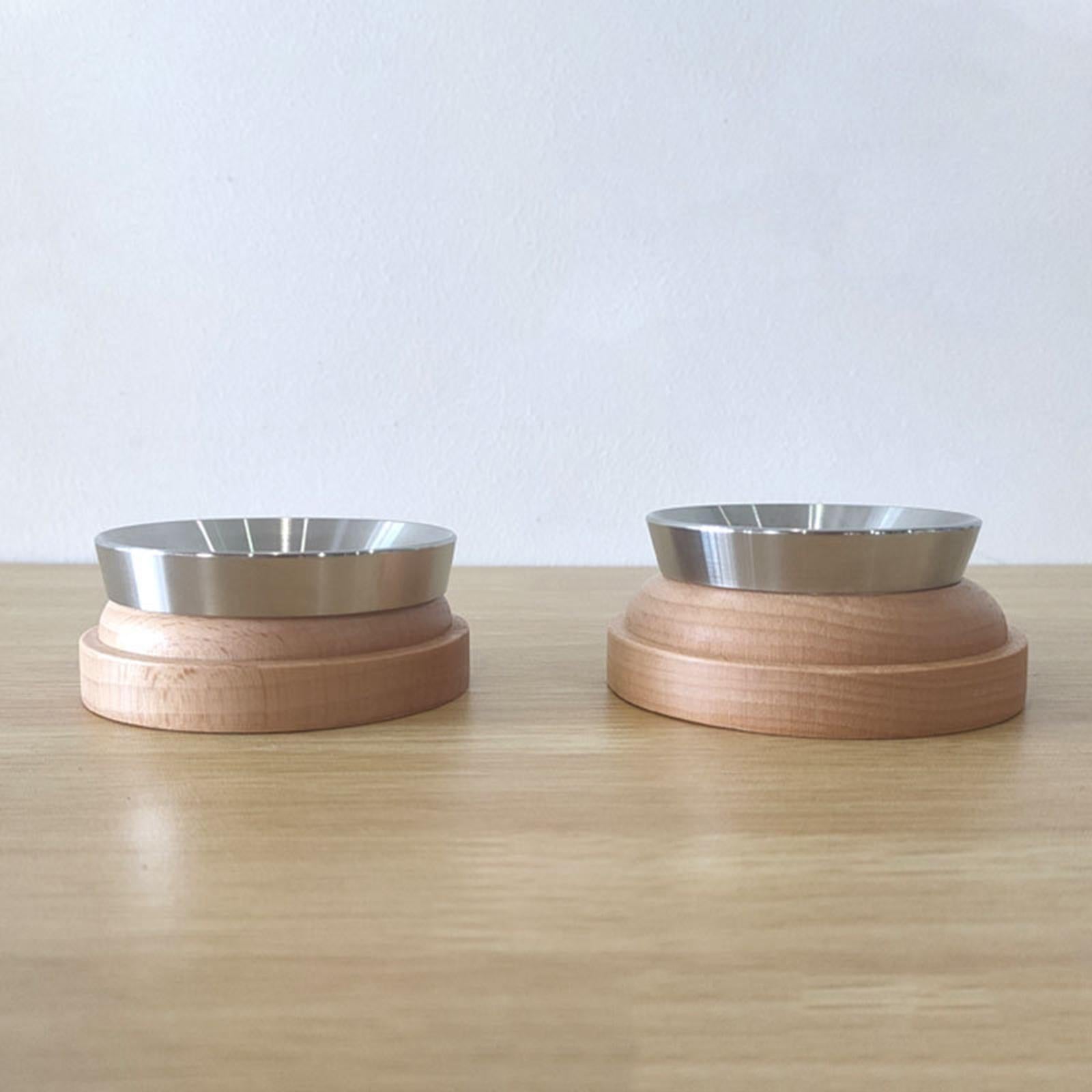 Coffee Tamper Whorl Flat Base Ripple Espresso Cafe Barista 53mm 54mm 58mm