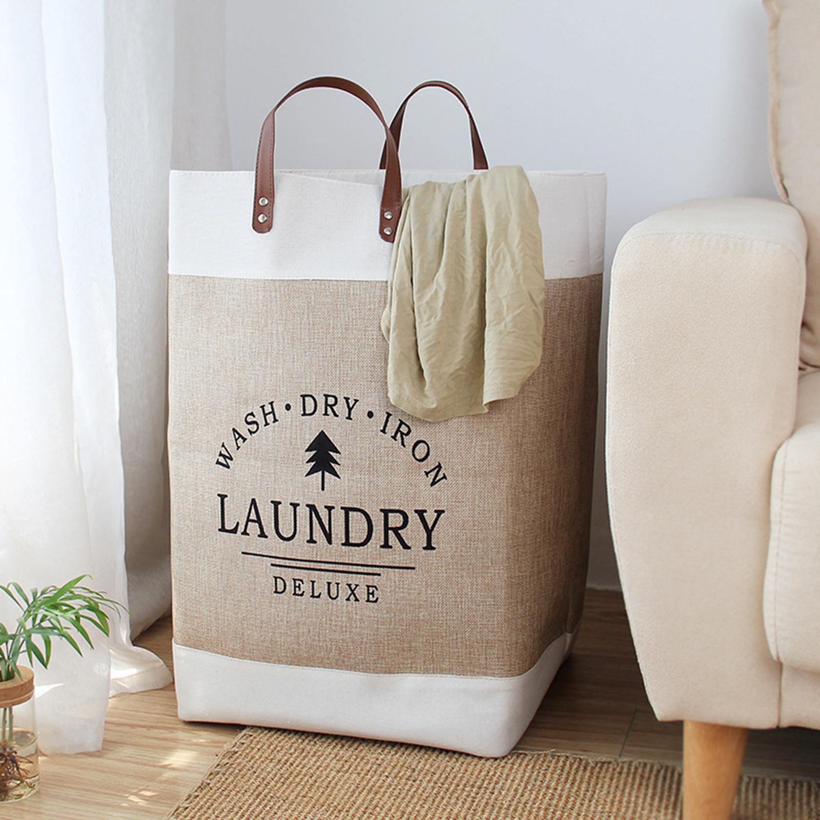 Collapsible Laundry Hamper Freestanding Laundry Basket Clothes Basket