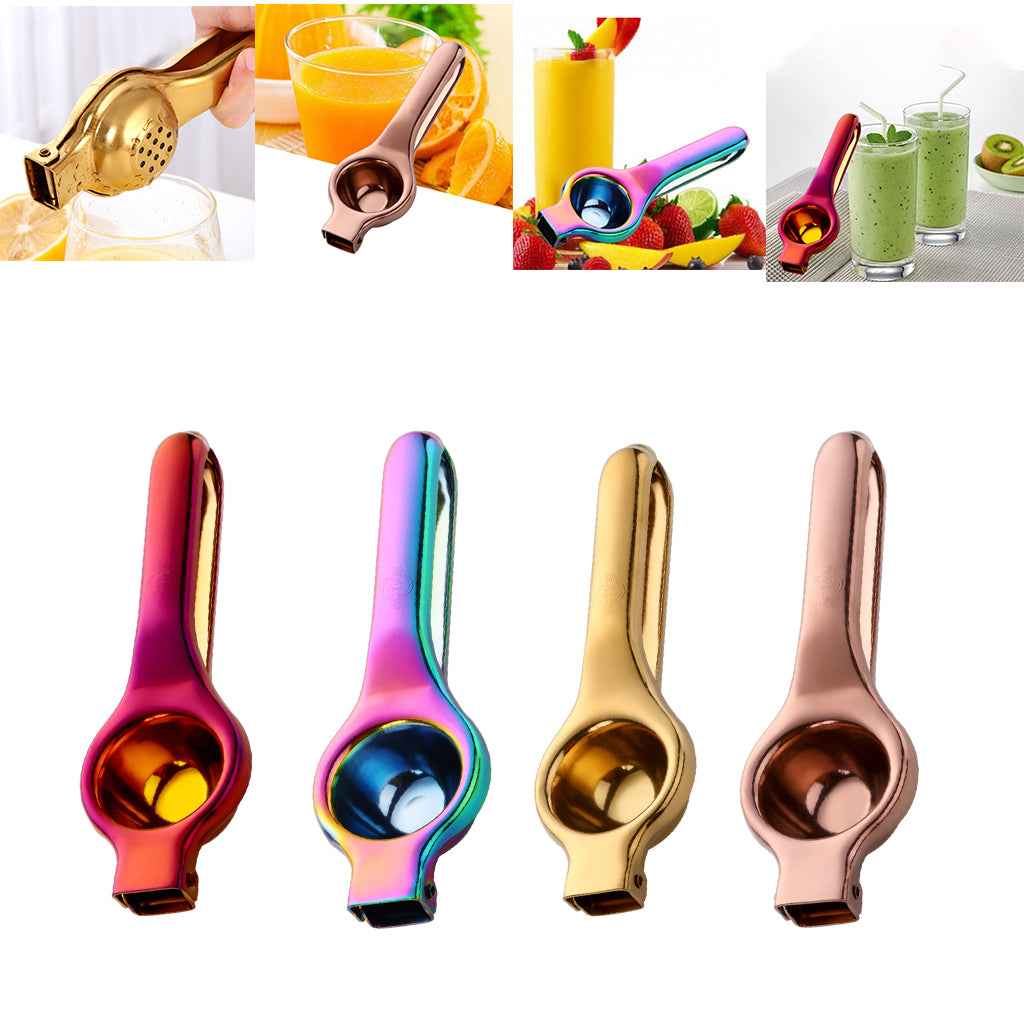 Manual Juicer Orange Press Lemon Squeezer Fruit Juicer Extractor Gold