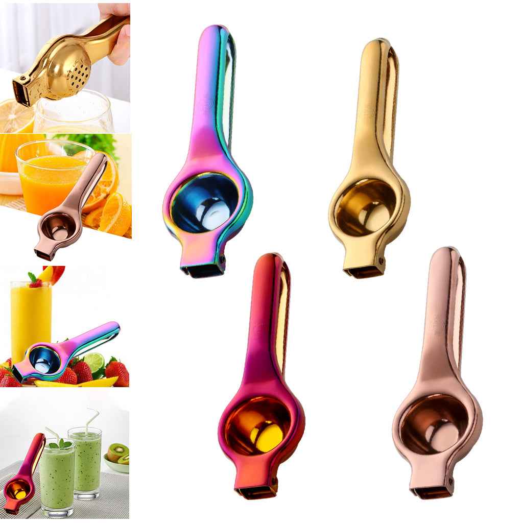 Manual Juicer Orange Press Lemon Squeezer Fruit Juicer Extractor Gold