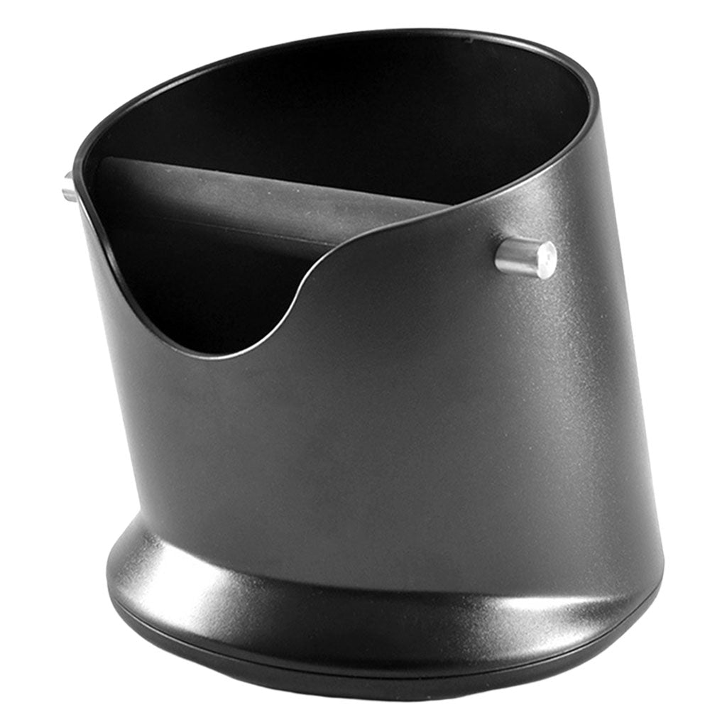 Coffee Knock Box Bin Espresso Grinds Tamper Waste Tamp Tube Grind Black B