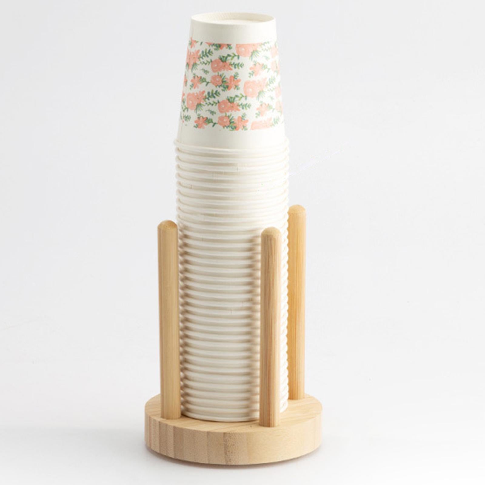 Creative Cup Storage Holder Rack Stick Coffee Shop Display Stand Accessories 1 grid 10cm