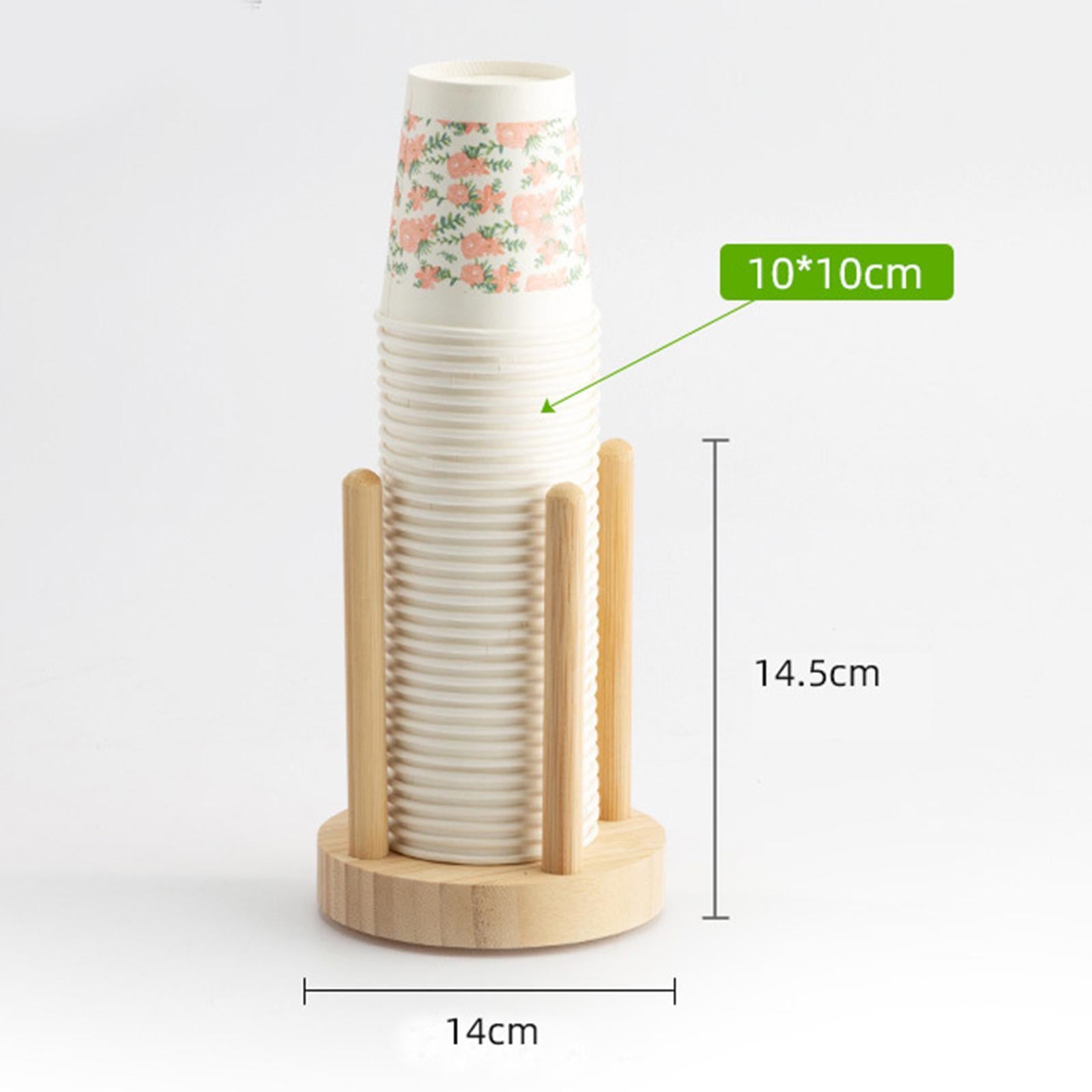 Creative Cup Storage Holder Rack Stick Coffee Shop Display Stand Accessories 1 grid 10cm