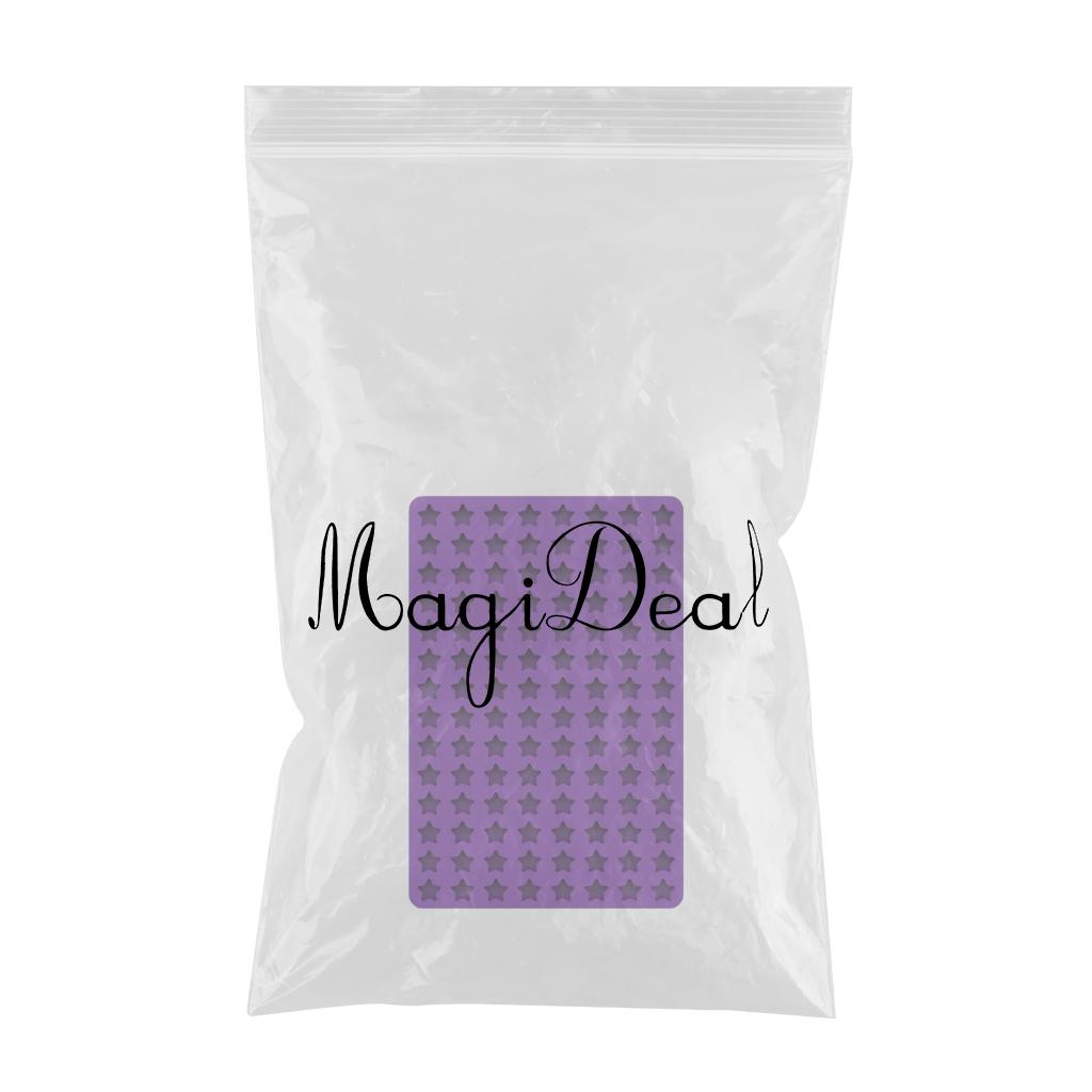 Cute style Silicone Baking Mold for Kitchen Home Use Pentagram Purple