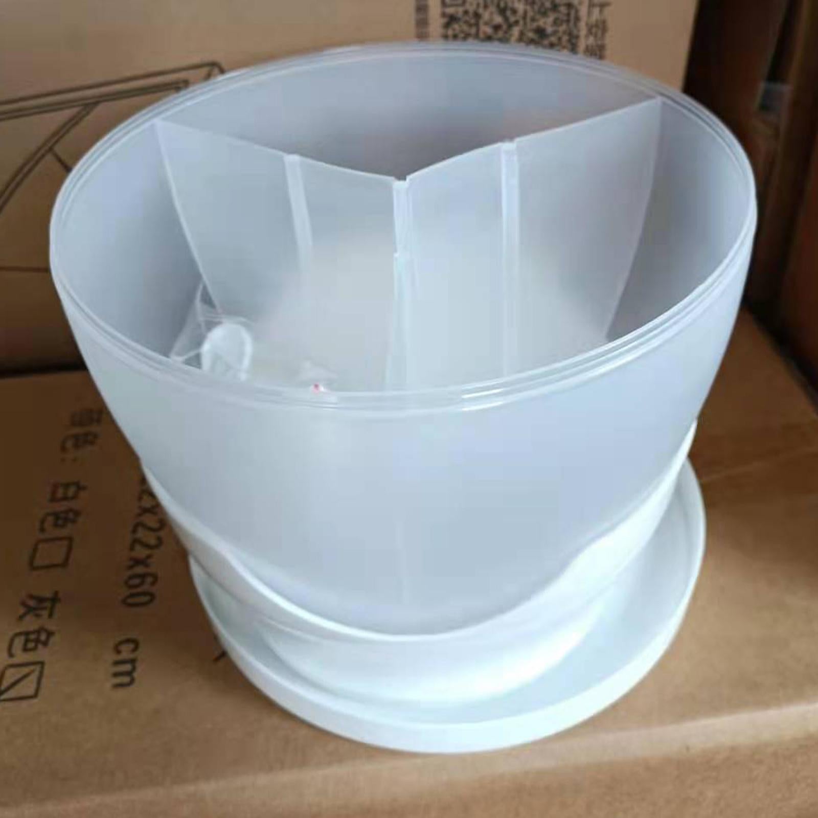 Cold Water Bucket with 3 Compartments and Faucet Juice Dispenser Beverage