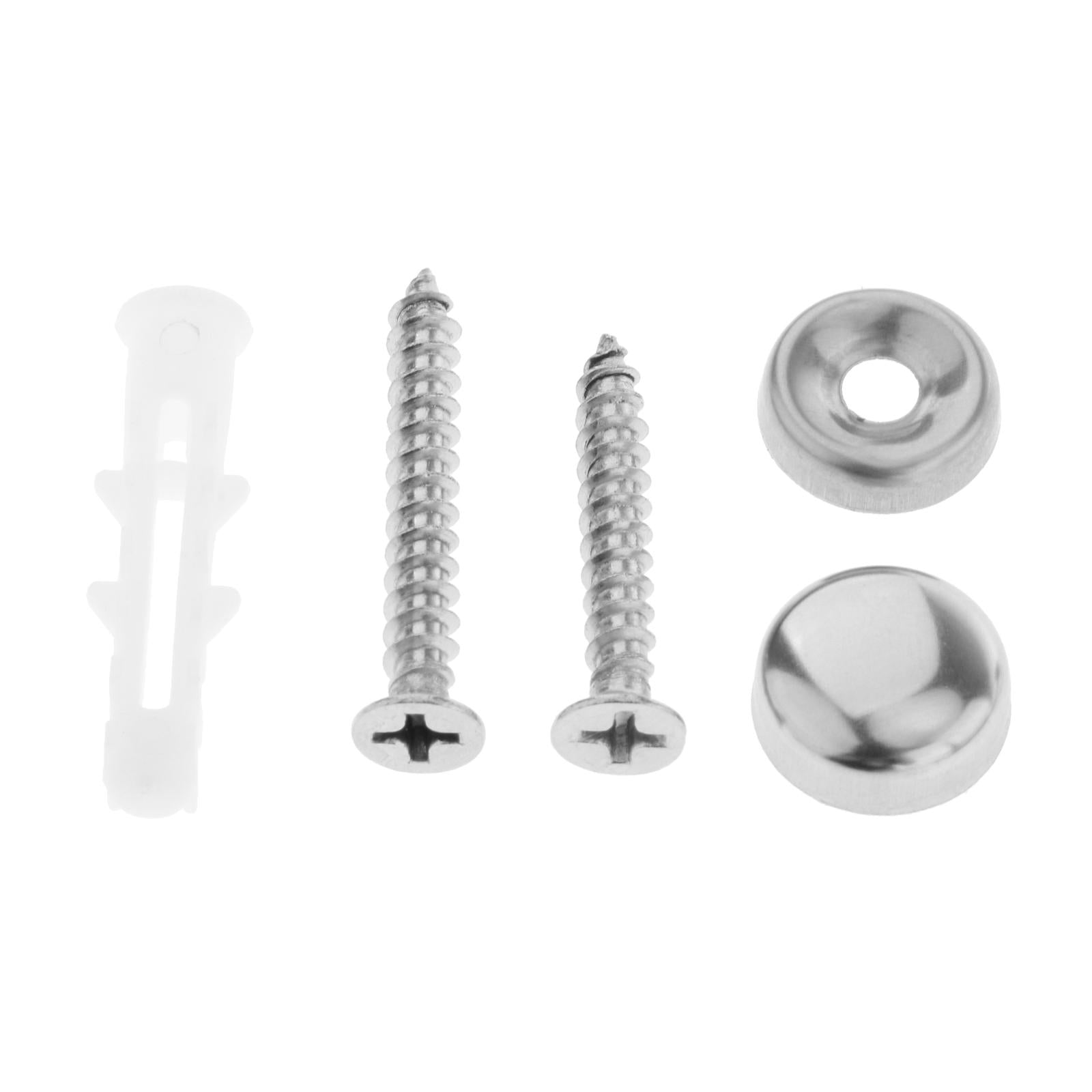 Bathroom Hardware Set Towel Rack Wall Mounted Toilet Paper Holder Silver