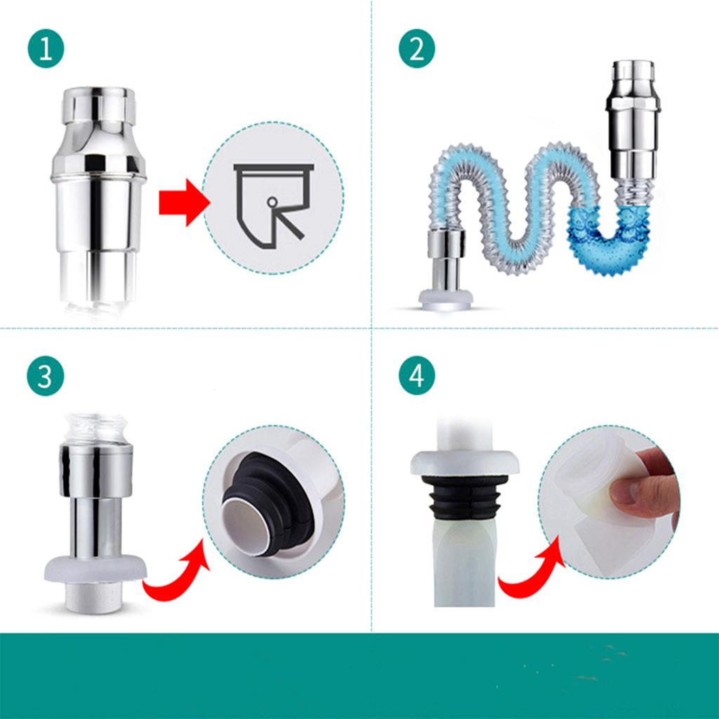 Copper Vessel Sink Drainer with basket for 37-55mm Basin Sewer Drainage with Holes Tube