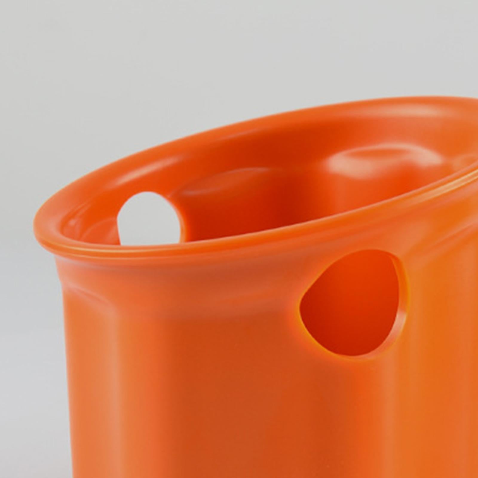 Coffee Knock Box Anti Slip Removable Knock Bar Coffee Tools Cafe Accessories orange