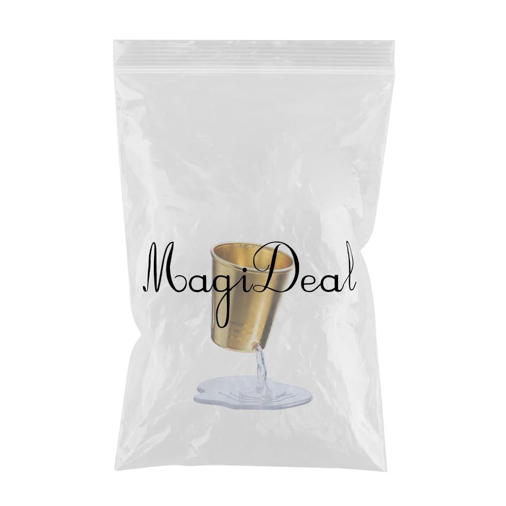 Creative Suspended Storage Tube Arrangement Organiser for Desktop Chopstick Gold