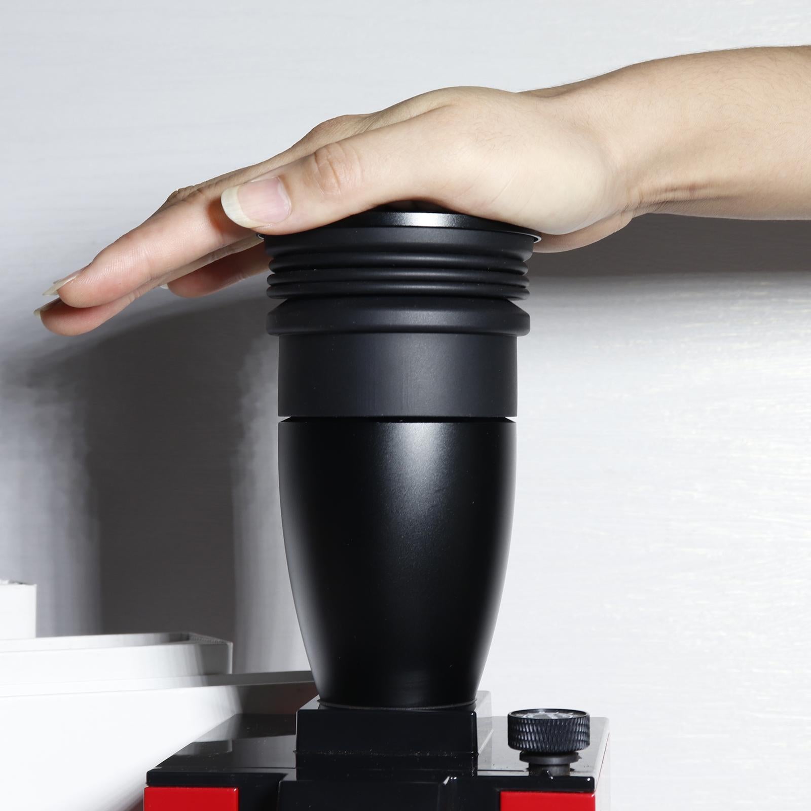 Coffee Grinder Hopper Household Coffee Bean Box for Kitchen Cafe Supplies Black B