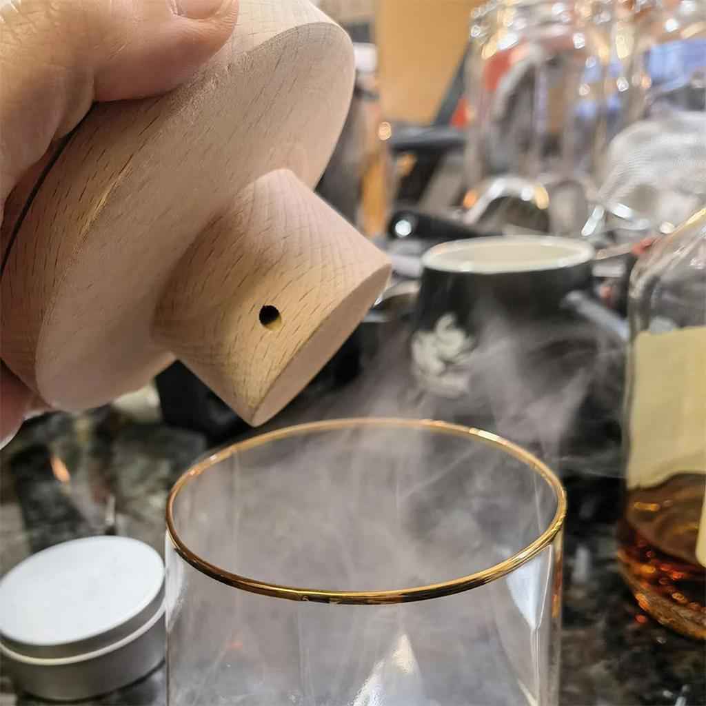 Cocktail Smoker Kit Smoke Infusion with Cleaning Brush for Infuse Cocktails