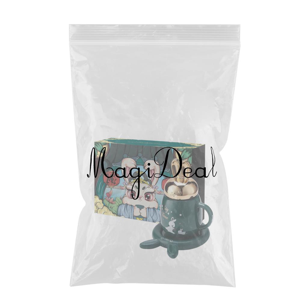 Cup Warmer 55 Degrees Hot Plate Electric Coffee Cup for Tea Office Green