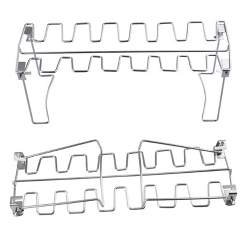 Chicken Leg Wing Grill Rack Roaster Rack Grill Stand for Outdoor Party without pan