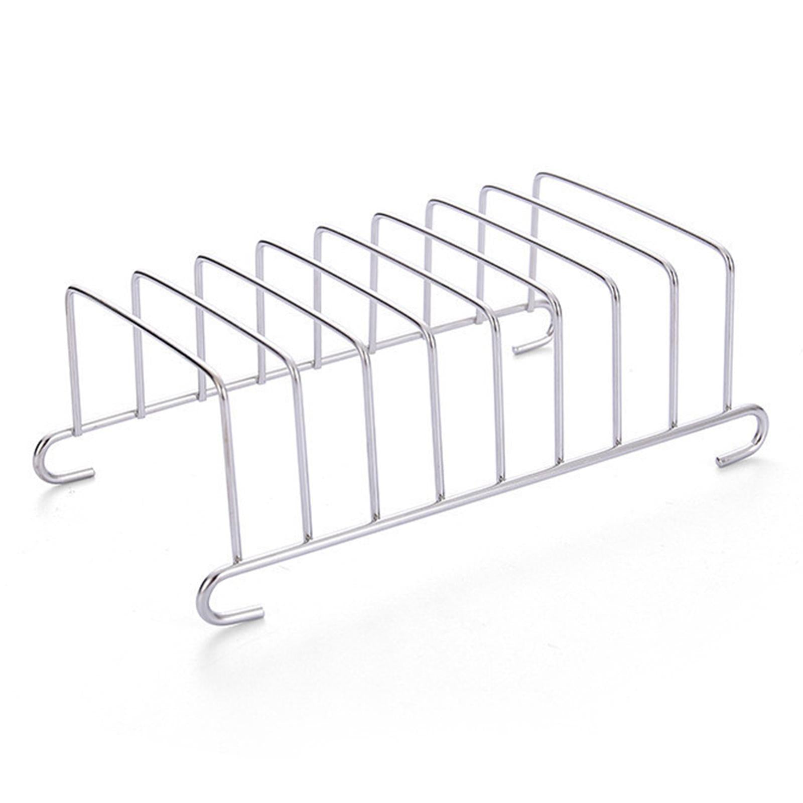 Carbon Steel Air Fryer Accessories Cake Basket Bread Rack for Home BBQ 9inch