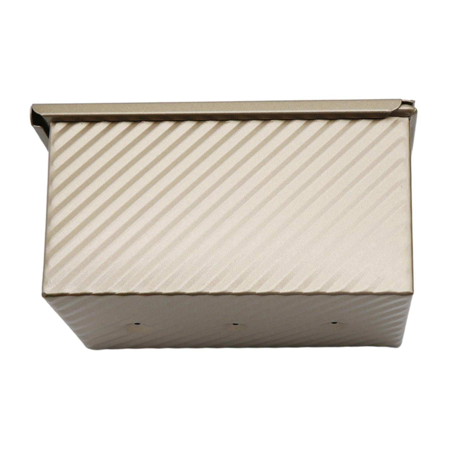 Bread Loaf Pans Non-Stick Cake Tray Toast Box with Lid Home Baking Tools