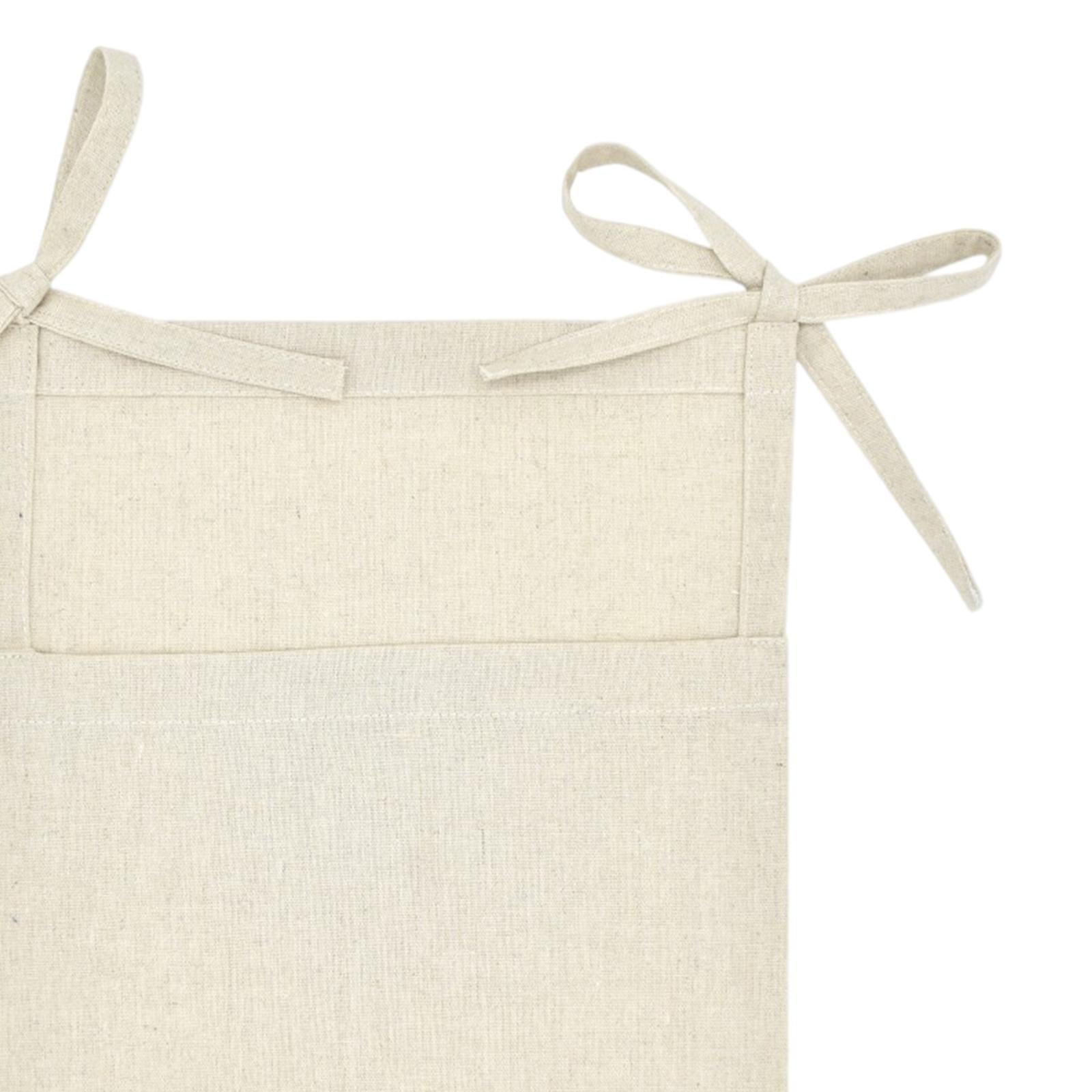 Baby Crib Cot Hanging Storage Bag Diaper Storage Toy Diaper Bag Wood