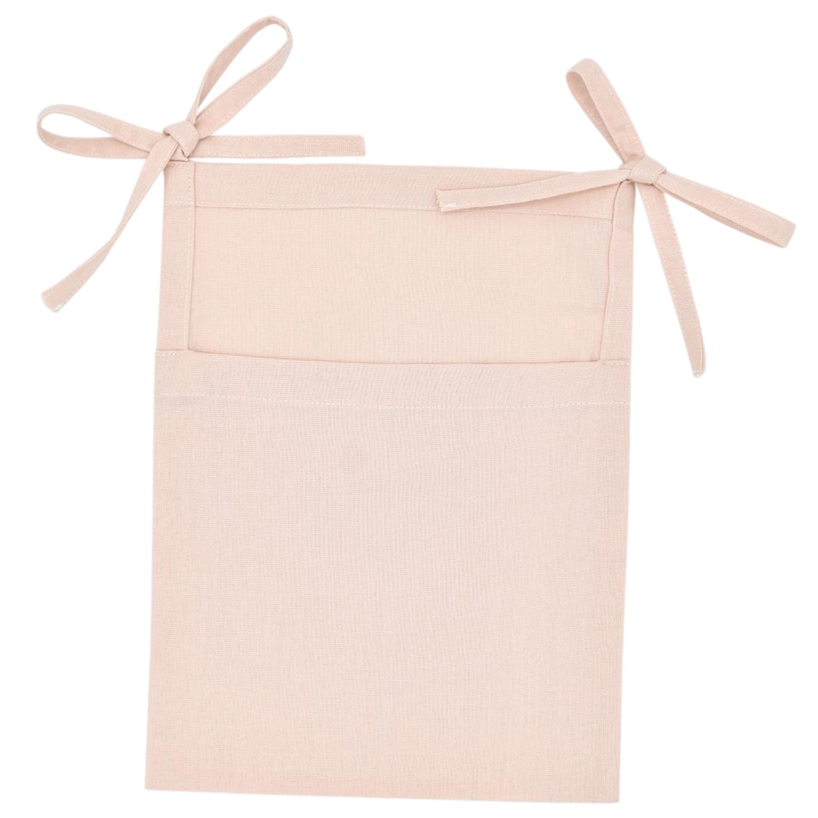 Baby Crib Cot Hanging Storage Bag Diaper Storage Toy Diaper Bag Pink
