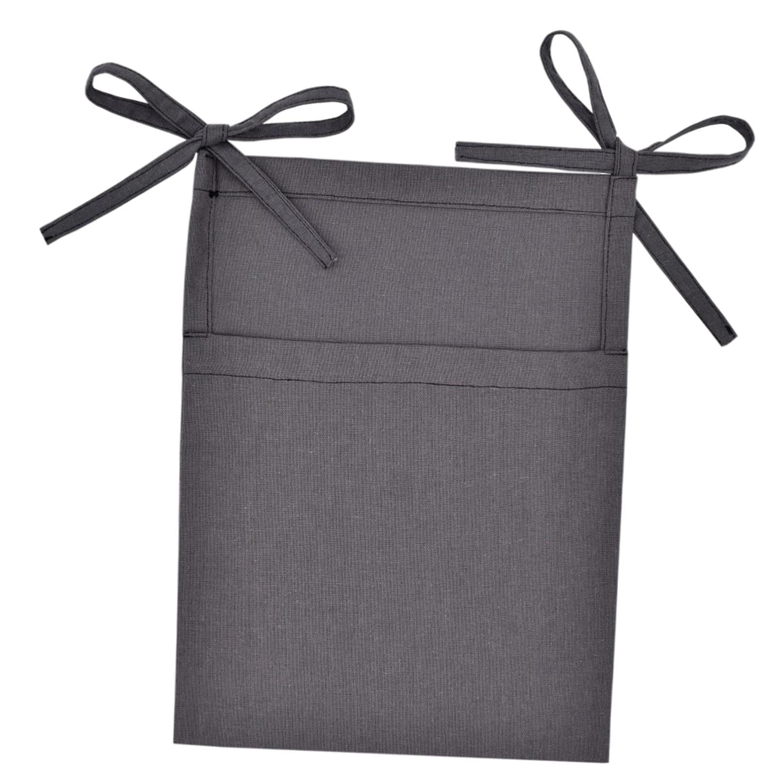 Baby Crib Cot Hanging Storage Bag Diaper Storage Toy Diaper Bag Dark Gray