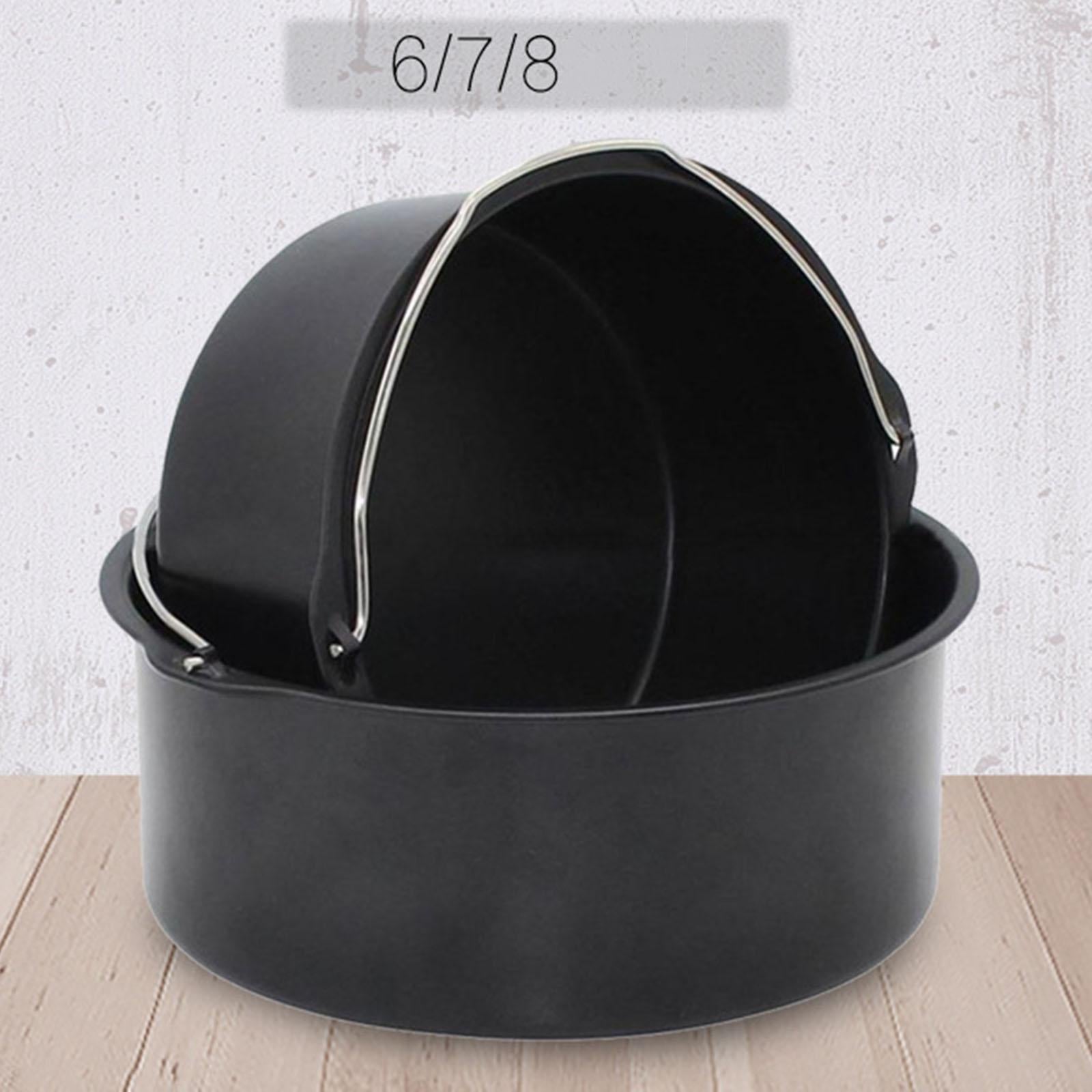 Cake Mold Baking Tools Stainless Steel Coated for Air Fryer Parts 3.5-5.8Qt 7 inch