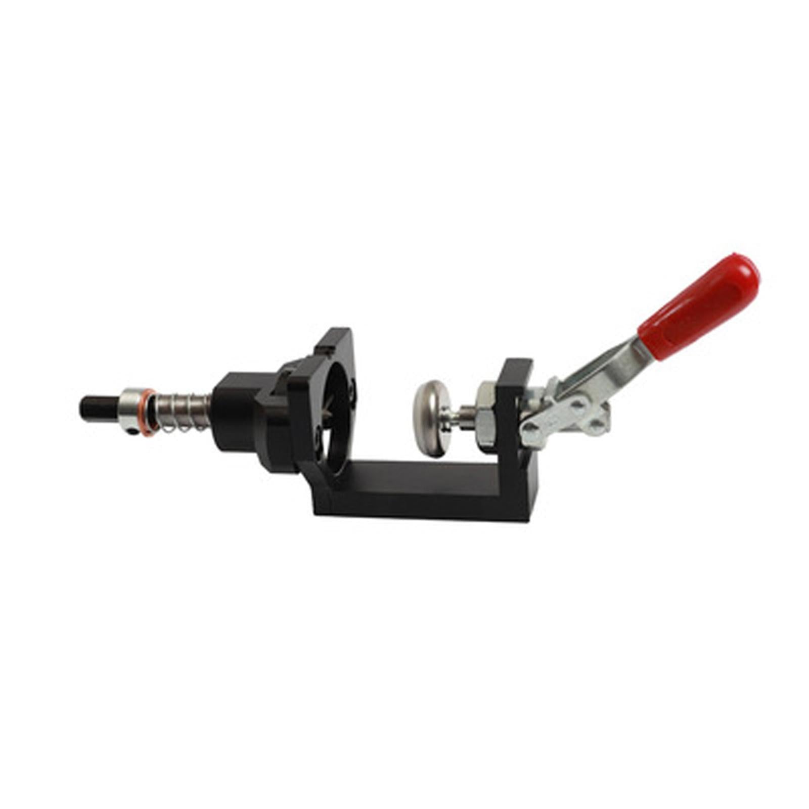 Aluminum Alloy 35mm Hinge Boring Jig Drilling for Drawer Kitchen Cupboard Black