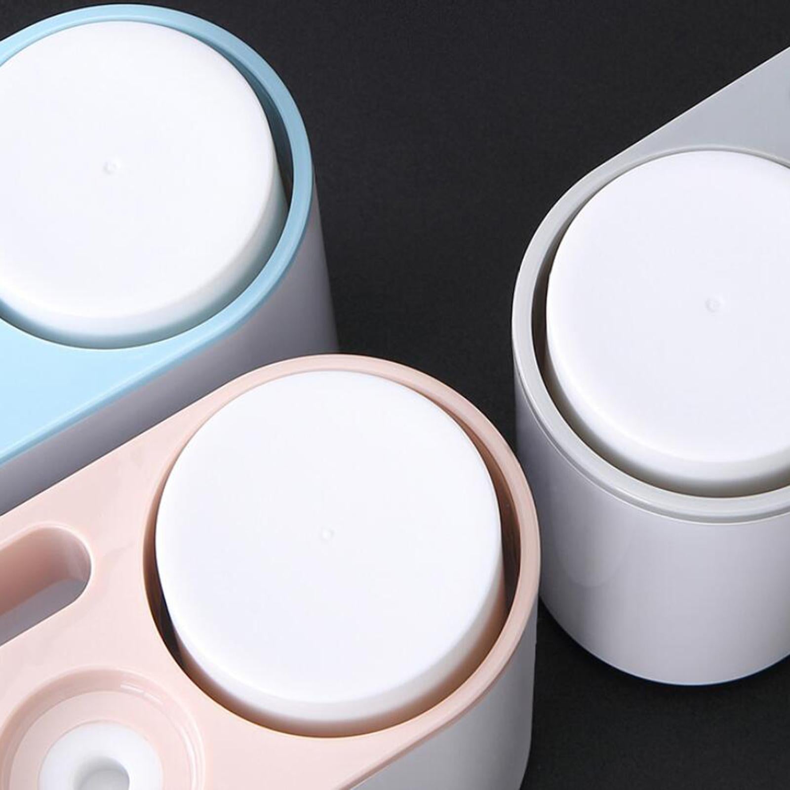 Automatic Electric Tooth Pastetooth Dispenser Squeezer for Bathroom Kids Pink