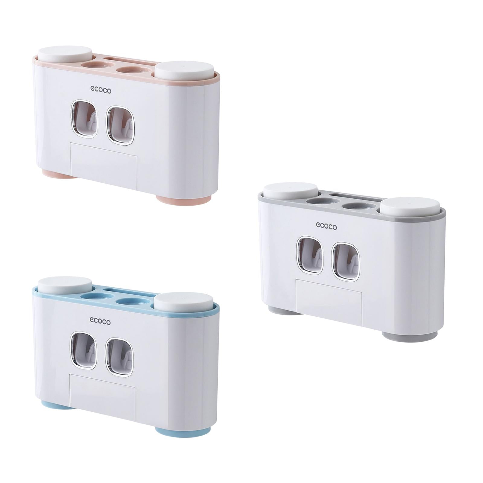 Automatic Electric Tooth Pastetooth Dispenser Squeezer for Bathroom Kids Pink
