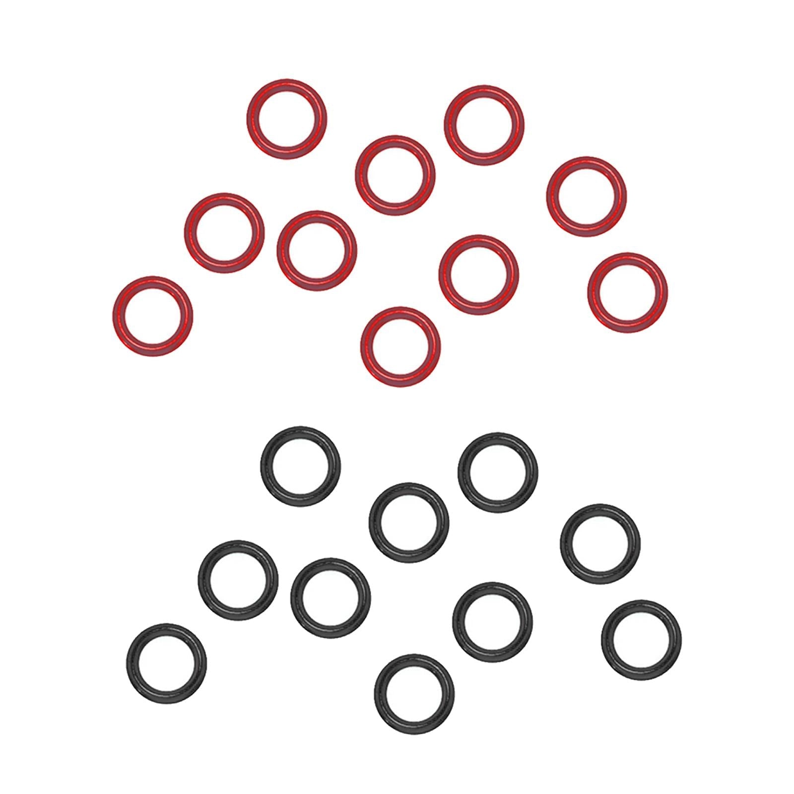 10 Pieces O-Rings Spare Parts Pressure Washer Set Rubber Rings for Karcher Red