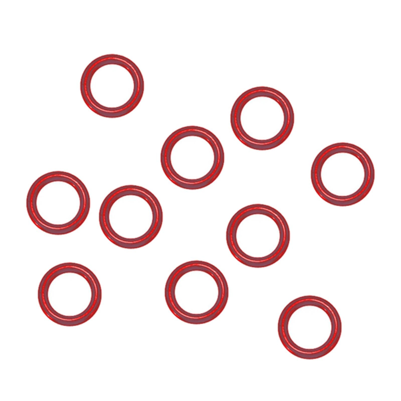 10 Pieces O-Rings Spare Parts Pressure Washer Set Rubber Rings for Karcher Red