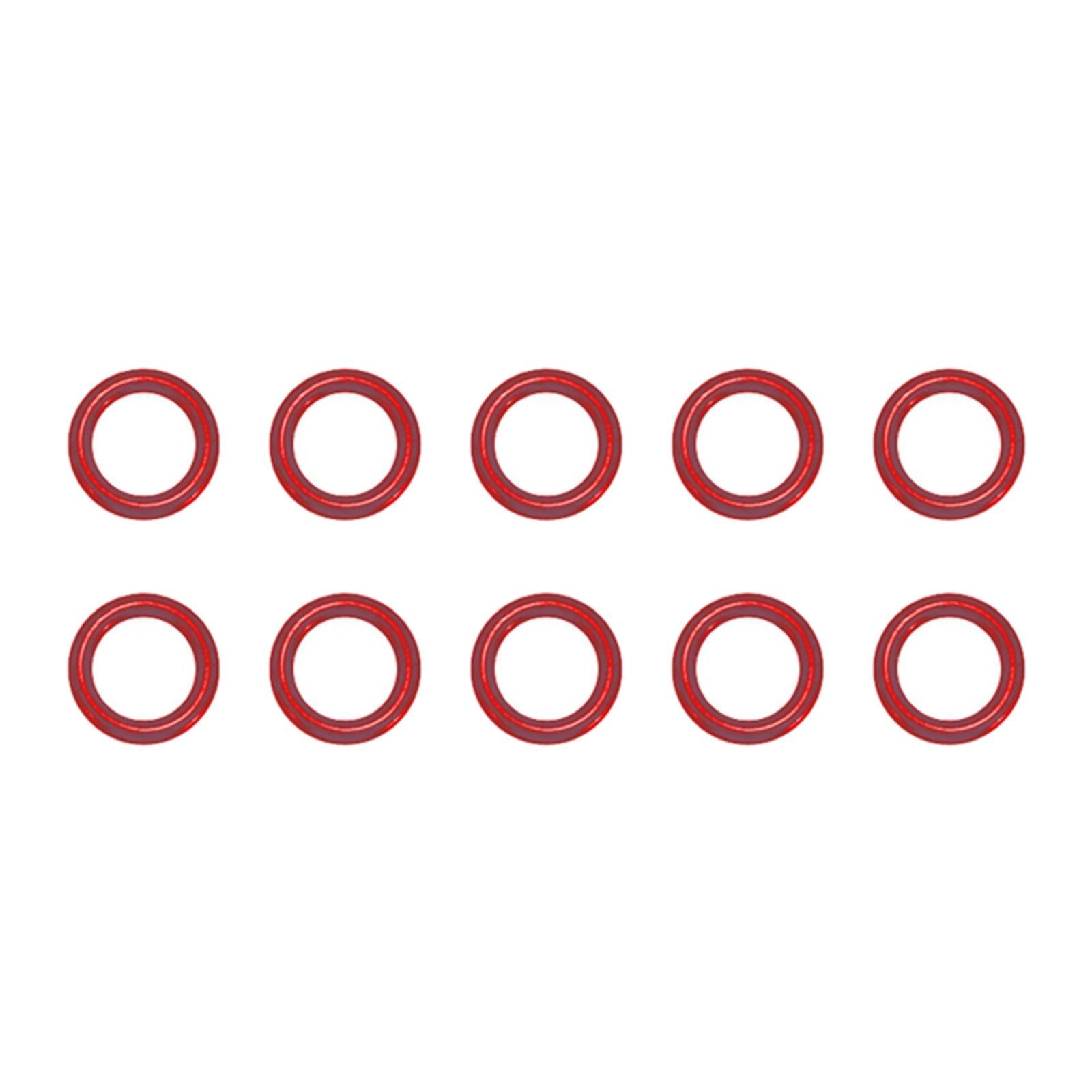 10 Pieces O-Rings Spare Parts Pressure Washer Set Rubber Rings for Karcher Red
